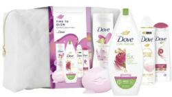Dove Glow Women Gift Set ( Shower Gel 225 ml + Body Milk 250 ml + Solid Soap 90 g + Shampoo 250 ml )