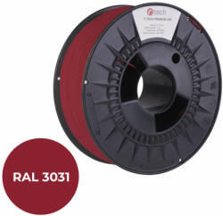 C-Tech Premium Line, ABS, 1.75 mm, 1 kg, Piros filament (3DF-P-ABS1.75-3031) - pepita