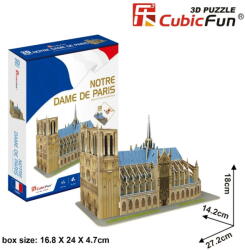 CubicFun Puzzle Cubic Fun 3D Notre Dame Cathedral (20242) Puzzle