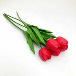  51 cm nagy virágfejes tulipán piros-málna (51-cm-gumi-tulipan-piros-malna) - pepita - 612 Ft