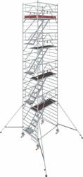 KRAUSE STABILO Professional lépcsős gurulóállvány, 5500 -as sorozat, munkamagasság: 10.3 m (789044)