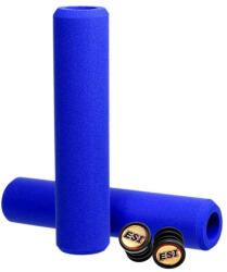 ESI Grips Extra Chunky vízálló szilikon szivacs markolat, 132x34 mm, kék