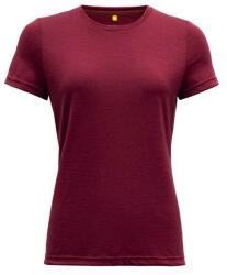 Devold Eika Woman Tee 2022 női póló S / burgundi vörös