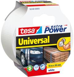 tesa UNIVERSAL (56348-00005-05) Szövet ragasztószalag ® extra Power Fehér (H x Sz) 10 m x 50 mm 1 db (56348-00005-05) (56348-00005-05)