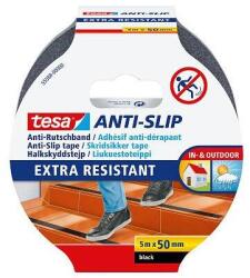 tesa EXTRA RESISTANT (55588-00000-11) Csúszásmentesítő szalag Fekete (H x Sz) 5 m x 50 mm 1 db (55588-00000-11) (55588-00000-11)
