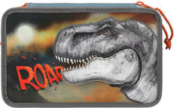 Dino World Trusa cu echipament Dino World, gri-portocaliu, cu trei niveluri (NW3501602) Penar