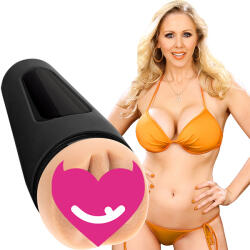 Doc Johnson Main Squeeze Julia Ann ULTRASKYN Stroker Pussy Vanilla - superlove