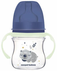 Canpol babies Canpol bebelusi Biberon anticolica EasyStart SLEEPY KOALA 120ml albastru (35236BLU)