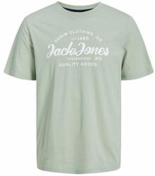 JACK & JONES Férfi póló JJFOREST Standard Fit 12247972 Desert Sage (Méret M)
