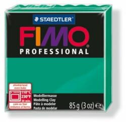 FIMO Gyurma, 85 g, égethető, FIMO "Professional", intenzív zöld (FM8004500)