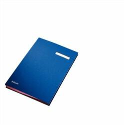 Esselte Aláírókönyv, A4, 20 részes, karton, ESSELTE, kék (E621063) - jatekotthon