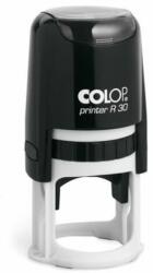 COLOP Bélyegző, kör, COLOP "Printer R 30", kék cserepárnával (IC1033060) - jatekotthon