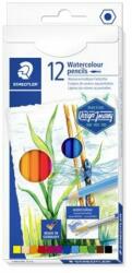 STAEDTLER Akvarell ceruza készlet, hatszögletű, STAEDTLER® "146 10C", 12 különböző szín (TS14610CC12)
