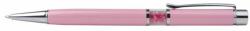 Art Crystella Golyóstoll, Crystals from SWAROVSKI®, rózsaszín, középen pink kristályokkal töltve 14cm (TSWGK243)
