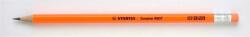 STABILO Grafitceruza radírral, HB, hatszögletű, STABILO "Swano Neon", narancssárga (TST4907N)