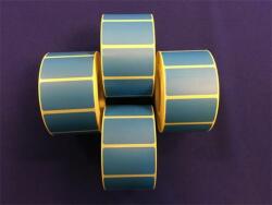 Etikett, thermo, 25x45 mm, 1000 etikett/tekercs, kék (ISCT2545K) - jatekotthon
