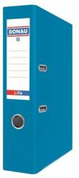 DONAU Iratrendező, 75 mm, A4, PP/karton, élvédő sínnel, DONAU "Life", neon kék (D3969NK) - jatekotthon