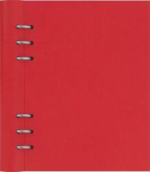 FILOFAX Tervező, naptár és füzet betéttel, A5, FILOFAX "Clipbook Classic", piros (NFX023615) - jatekotthon