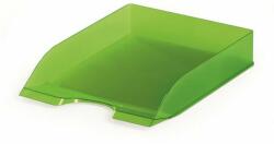DURABLE Irattálca, műanyag, DURABLE, "Basic", áttetsző zöld (DB1701673017) - jatekotthon