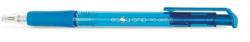 FlexOffice Golyóstoll, 0, 4 mm, nyomógombos, FLEXOFFICE "EasyGrip", kék (FOGT08K) - jatekotthon