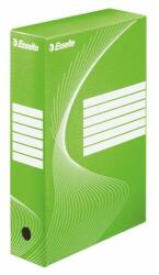 ESSELTE Archiválódoboz, A4, 80 mm, karton, ESSELTE "Boxycolor", zöld (E12841401)