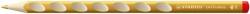 STABILO Színes ceruza, háromszögletű, jobbkezes, vastag, STABILO "EASYcolors", arany (TST332810) - jatekotthon
