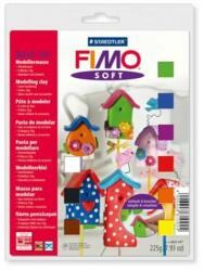 FIMO Gyurma készlet, 9x25 g, égethető, FIMO "Soft Basic", 9 különböző szín (FM802310)