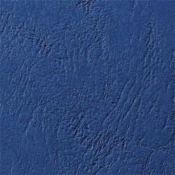 GBC Hátlap, A4, 250 g, bőr mintázat, GBC "LeatherGrain", kék (GBCCE040029)