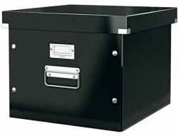 LEITZ Irattároló doboz, függőmappának, LEITZ "Click&Store", fekete (E60460095) - jatekotthon