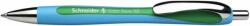Schneider Golyóstoll, 0, 7 mm, nyomógombos, SCHNEIDER "Slider Rave XB", zöld (TSCSLRAZ) - jatekotthon
