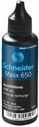 Schneider Utántöltő palack "Maxx 230 és 280" alkoholos markerekhez, 50 ml, SCHNEIDER "Maxx 650", fekete (TSC650FK) - jatekotthon
