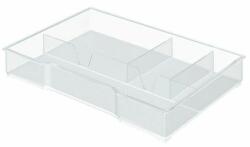 Leitz Rendszerező tálca Leitz "Plus/Wow Cube" fiókos irattárolókhoz, LEITZ, áttetsző (E52150002) - jatekotthon