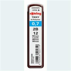 rOtring Grafitbél, 2B, 0, 7 mm, ROTRING (R505706) - jatekotthon