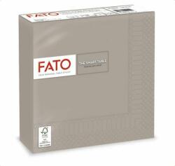 FATO Szalvéta, 1/4 hajtogatott, 33x33 cm, FATO "Smart Table", galambszürke (KHH659) - jatekotthon