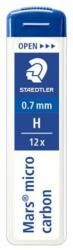 STAEDTLER Grafitbél, H, 0, 7 mm, STAEDTLER "Mars Micro Carbon 250 (TS25007H)