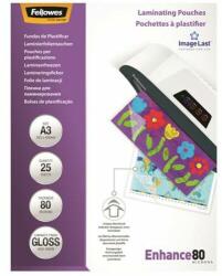 Fellowes Meleglamináló fólia, 80 mikron, A3, fényes, 25 db, FELLOWES (IFW53964) - jatekotthon