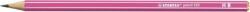 STABILO Grafitceruza, HB, hatszögletű, STABILO "Pencil 160", rózsaszín (TST16001HB) - jatekotthon