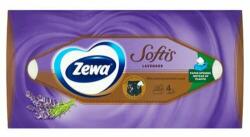 ZEWA Kozmetikai kendő, 4 rétegű, 80 db, ZEWA "Softis" levendula (KHHZ21)