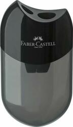 Faber-Castell Hegyező, kétlyukú, tartályos, FABER-CASTELL, fekete (TFC183500) - jatekotthon