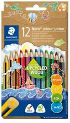STAEDTLER Színes ceruza készlet, háromszögletű, STAEDTLER "Noris® colour jumbo 188", 12 különböző szín (TS188C12) - jatekotthon