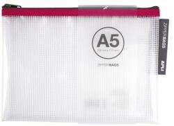 APLI Iratrendező tasak, cipzáras, A5, APLI, vegyes színek (LCA17384) - jatekotthon