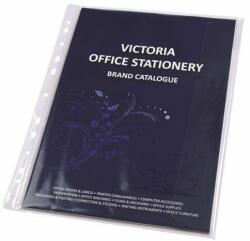 Victoria Genotherm, lefűzhető, oldalán hajtófüllel, A4, 150 mikron, víztiszta, VICTORIA OFFICE (INV31221)