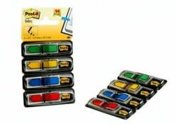 3M Jelölőcímke, műanyag, 4x24 lap, 11, 9x43, 2 mm, nyíl, 3M POSTIT, vegyes (LPJ684ARR3) - jatekotthon