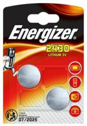 Energizer Gombelem, líthium, CR2430, 2 db, ENERGIZER (EECR2430)