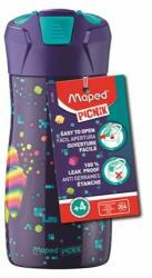 Maped Kulacs, 430 ml, rozsdamentes acél, MAPED PICNIK "Pixel Party Concept Kids (IMA871298) - jatekotthon