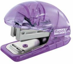 Rapid Tűzőgép, mini, 24/6, 26/6, 10 lap, RAPID "Colour`Breeze", levendula (E5001532) - jatekotthon