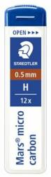 STAEDTLER Grafitbél, H, 0, 5 mm, STAEDTLER "Mars Micro Carbon 250 (TS25005H)