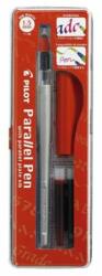Pilot Töltőtoll, 0, 1-1, 5 mm, piros kupak, PILOT "Parallel Pen (PPP15) - jatekotthon
