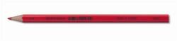 KOH-I-NOOR Színes ceruza, hatszögletű, vastag, KOH-I-NOOR "3421" piros (TKOH3421) - jatekotthon