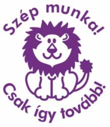 COLOP Bélyegző, motivációs, Szép munka! Csak így tovább! , COLOP "N43-kék", lila (IC18034306) - jatekotthon